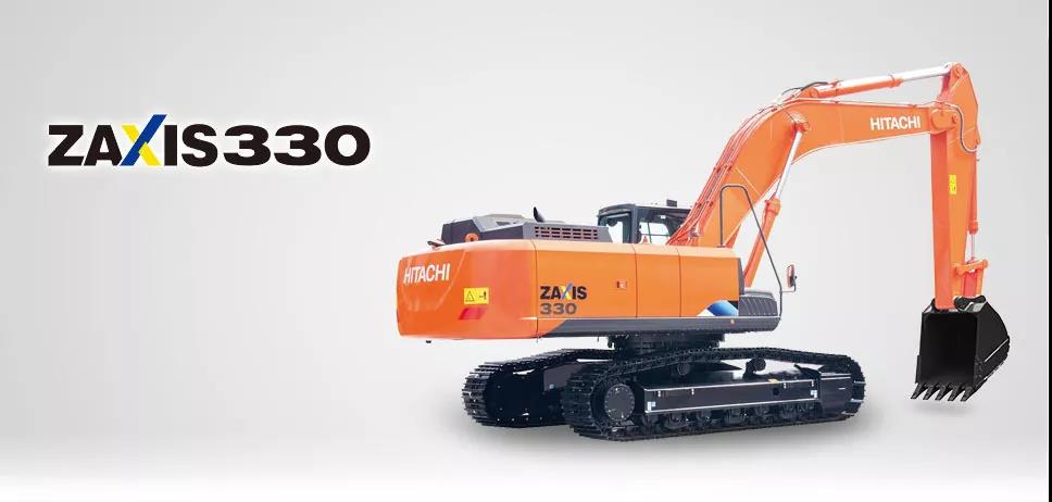 除了七夕和愛情還有日立ZX330-5A！